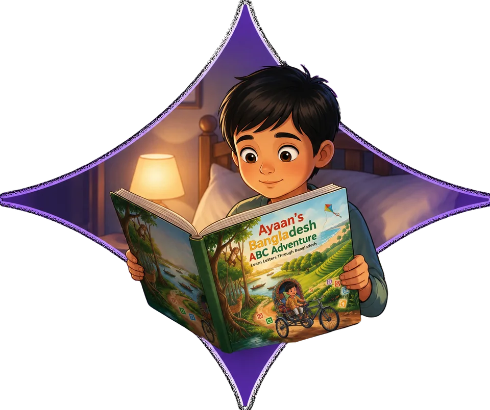 পার্সোনালাইজড গল্পের বই প্রিভিউ ও অর্ডার করা